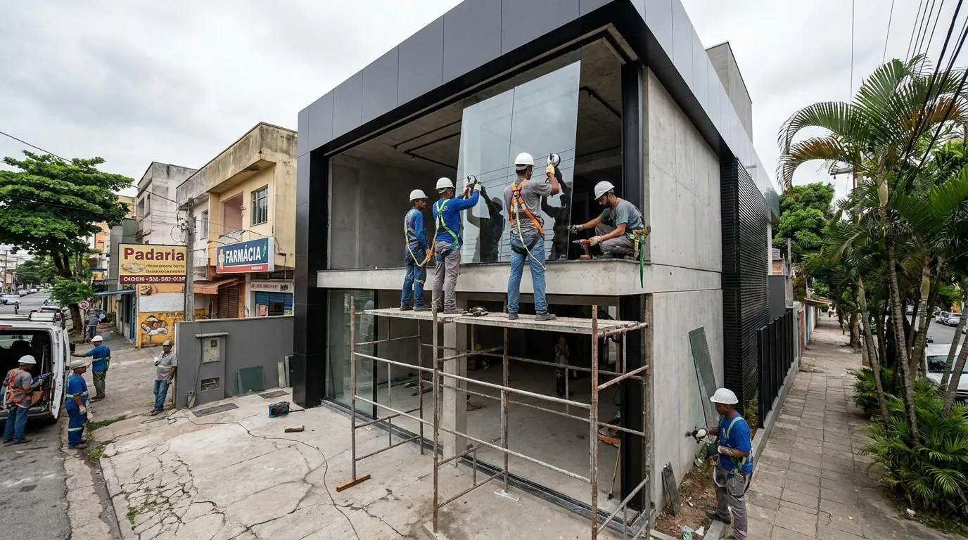 Fachadas para Lojas e Empresas em Cuiabá‑MT