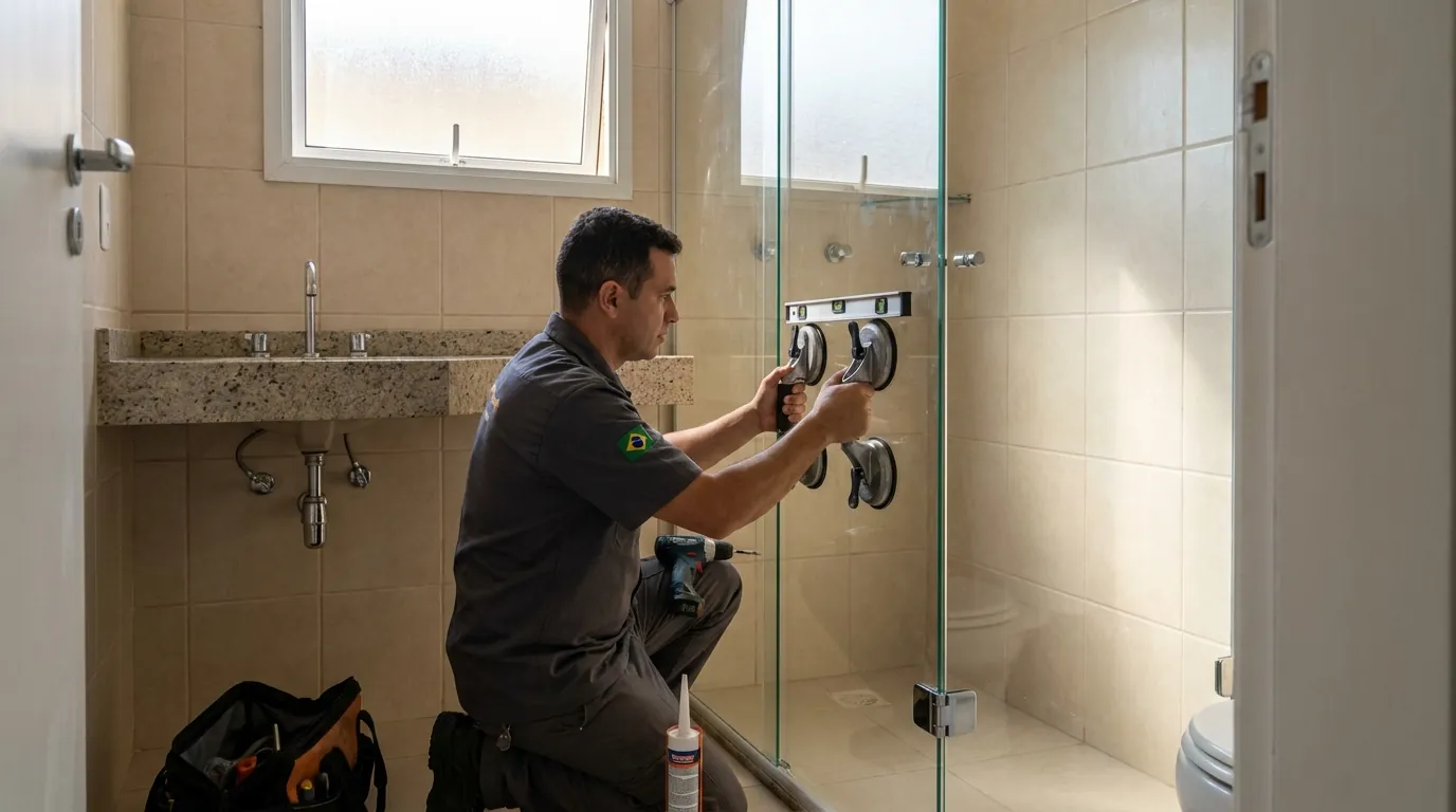 Manutenção e Reparo de Box de Vidro em Cuiabá‑MT