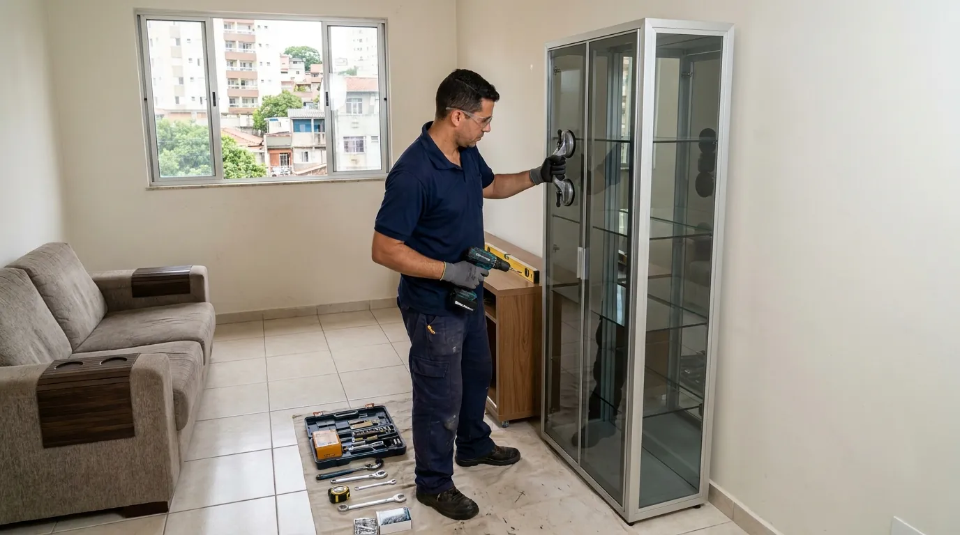 Móveis planejados em vidro em Cuiabá