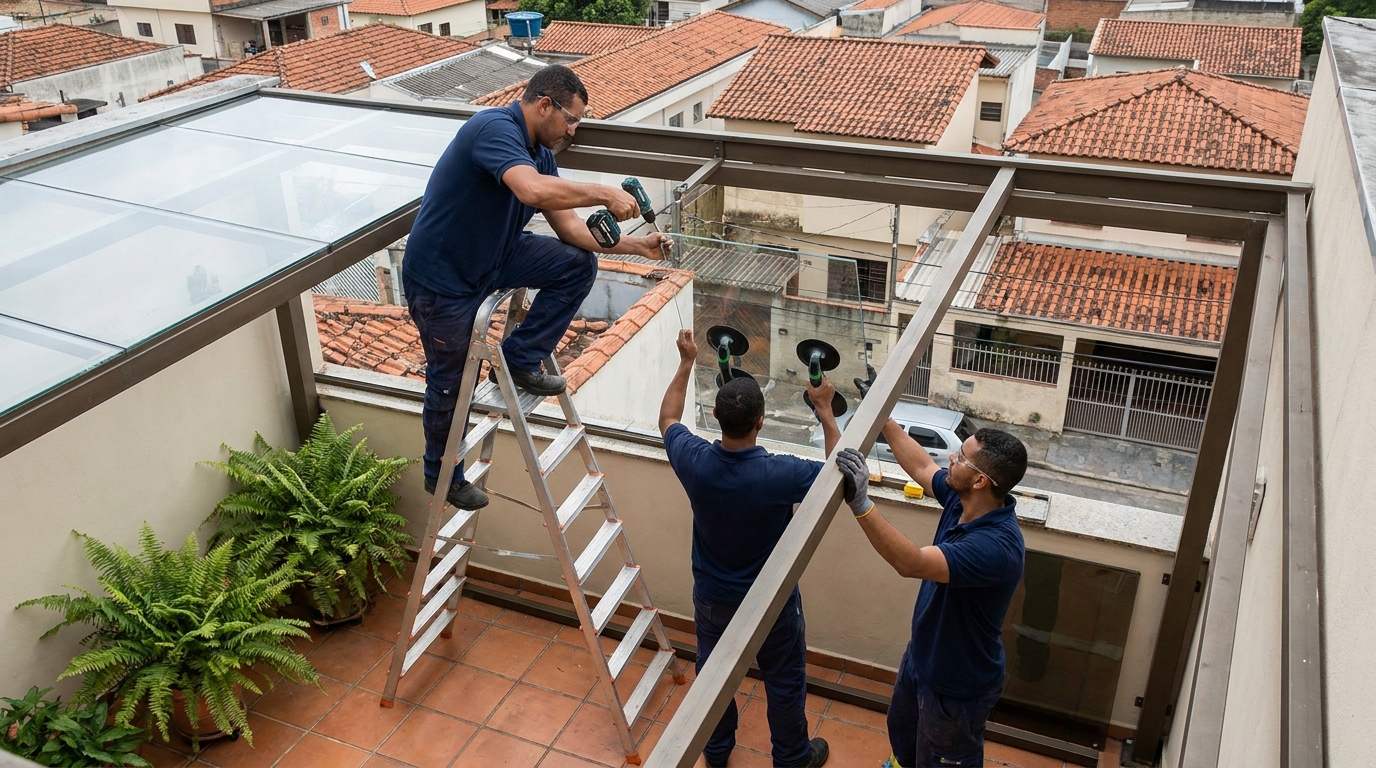 Cobertura de Vidro em Cuiabá‑MT