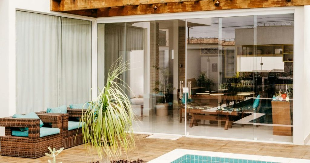 Portas de vidro em Cuiabá